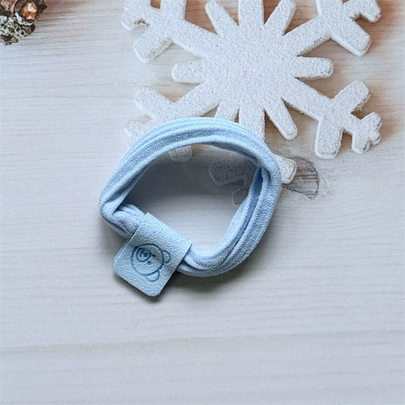 Hair Rope Mixed Materials Handmade High Elastic For Girls