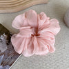 Hair Rope Organza Knitting Loose Geometric Style For Female