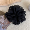 Hair Rope Organza Knitting Loose Geometric Style For Female