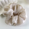 Hair Rope Oversized Mesh Knitted Geometric Style Organza Rubber Tendon