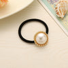Hair Rope Pearl Pendant High Elastic Minimalist Women's Headwear