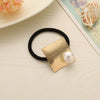 Hair Rope Pearl Pendant High Elastic Minimalist Women's Headwear