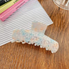 Hair Shark Clip Acetic Acid Fashion Geometric Handmade Women's Headwear