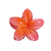Hair Shark Clip Gradient Flower Baking Paint Women's Fashion Plant Flowers