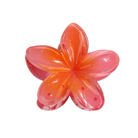 Hair Shark Clip Gradient Flower Baking Paint Women's Fashion Plant Flowers
