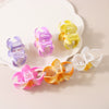 Hair Shark Clip Gradient Flower Baking Paint Women's Fashion Plant Flowers