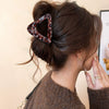 Hair Shark Clip Pc Material Geometric Style Handmade Triangle Hollow Design