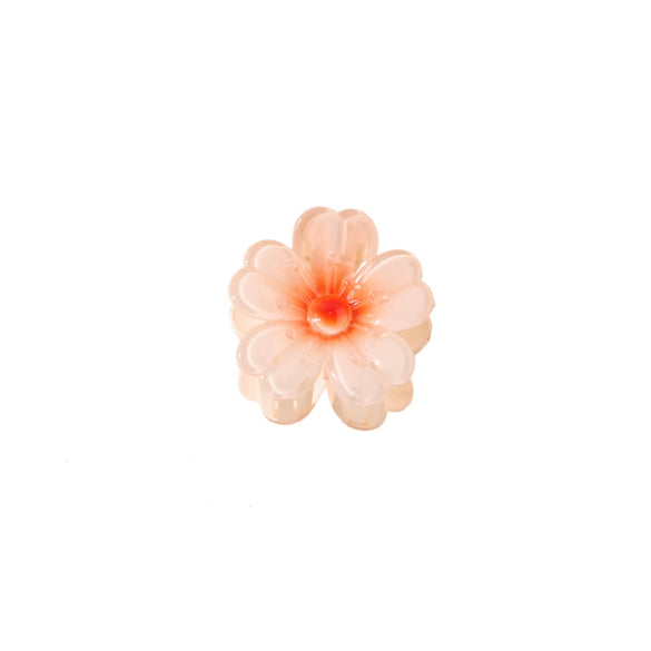 Hair Shark Clip Ps Material Heartshaped Petal Flower Style Paint Process For Women