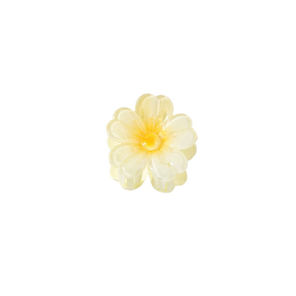 Hair Shark Clip Ps Material Heartshaped Petal Flower Style Paint Process For Women