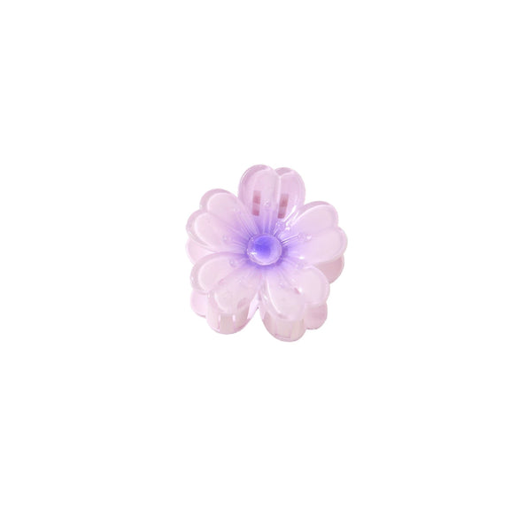 Hair Shark Clip Ps Material Heartshaped Petal Flower Style Paint Process For Women