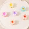 Hair Shark Clip Ps Material Heartshaped Petal Flower Style Paint Process For Women