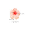 Hair Shark Clip Ps Material Heartshaped Petal Flower Style Paint Process For Women