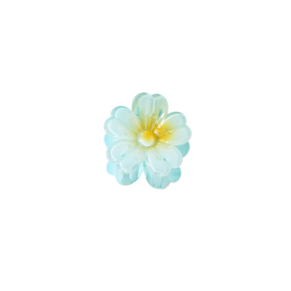 Hair Shark Clip Ps Material Heartshaped Petal Flower Style Paint Process For Women