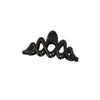 Hair Shark Clip Women's Cut Out Spray Paint Hair Accessories