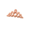 Hair Shark Clip Women's Cut Out Spray Paint Hair Accessories