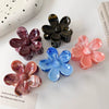 Hair Shark Clip Women's Plant Flowers Style Stamping Process