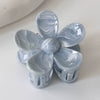 Hair Shark Clip Women's Plant Flowers Style Stamping Process