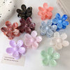 Hair Shark Clip Women's Plant Flowers Style Stamping Process