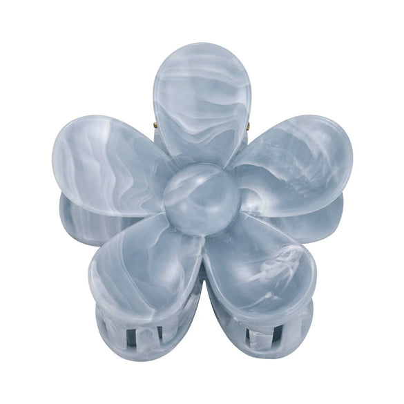 Hair Shark Clip Women's Plant Flowers Style Stamping Process
