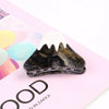 Hair Tail Clip Grabber Acrylic Simple Geometric Sculpture Women's Hair Accessory