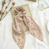 Hair Tie Cloth Horsetail Floral Ribbon Large Bowel Ring Style Headwear Seiko Craft
