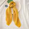 Hair Tie Cloth Threedimensional Satin Large Ribbon High Elasticity Seiko