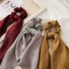 Hair Tie Cloth Threedimensional Satin Large Ribbon High Elasticity Seiko