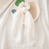 Hair Tie Cloth Threedimensional Satin Large Ribbon High Elasticity Seiko