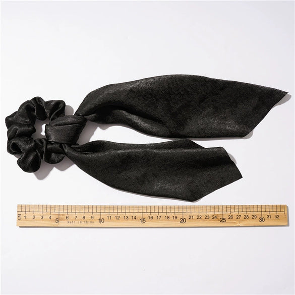 Hair Tie Cloth Threedimensional Satin Large Ribbon High Elasticity Seiko