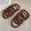 Hair Tie Headband Fabric Handmade High Elastic Women's