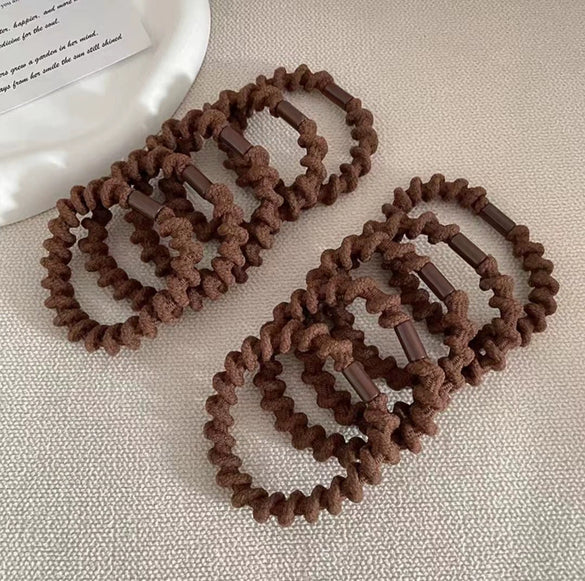 Hair Tie Headband Fabric Handmade High Elastic Women's