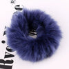 Hair Tie Headwear Imitation Rabbit Hair Solid Color Plush Fur Ball Handmade