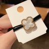 Hair Tie Plastic Resin Handmade High Elasticity Hair Accessory For Women