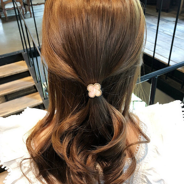 Hair Tie Plastic Resin Handmade High Elasticity Hair Accessory For Women