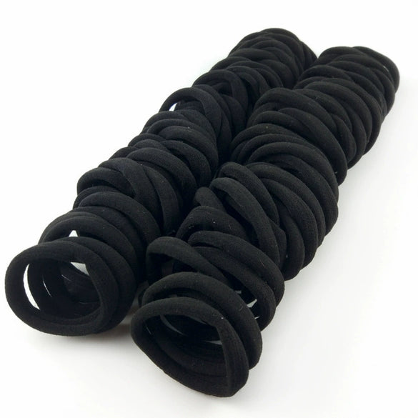 Hair Tie Rubber Band Fabric Geometric Simple Dopamine Style For Men