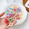 Hair Ties Fabric Knitting High Elasticity Little Fresh Style