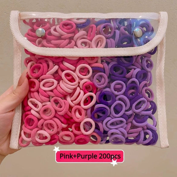Hair Ties Fabric Knitting High Elasticity Little Fresh Style