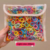 Hair Ties Fabric Knitting High Elasticity Little Fresh Style