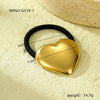 Hair Ties Geometric Stainless Steel Electroplated High Elastic Headband