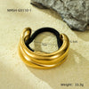 Hair Ties Geometric Stainless Steel Electroplated High Elastic Headband