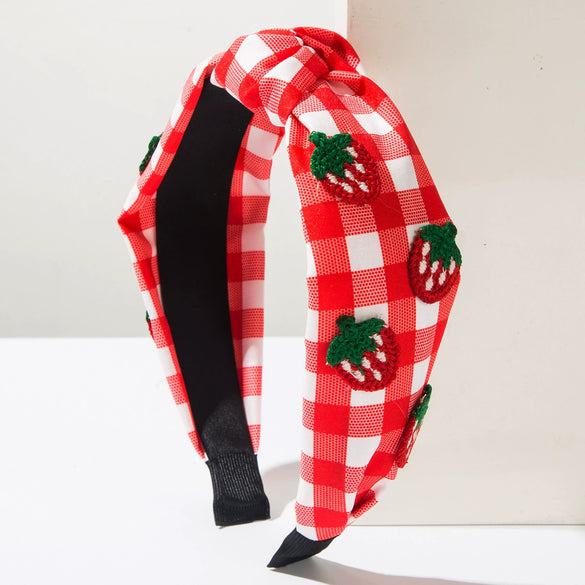 Hairband Cloth Fruit Series Handmade Women's Accessories