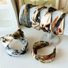 Hairband Cloth Tiedye Vintage Oil Painting Handmade Women
