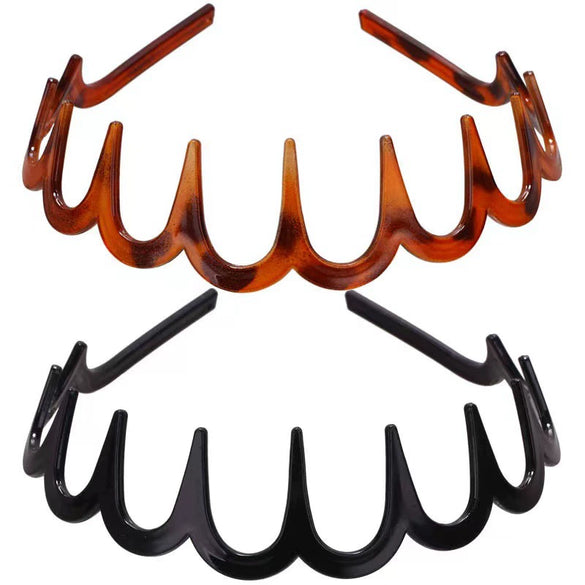 Hairband Plastic Resin Fashion Ol Geometric Painted