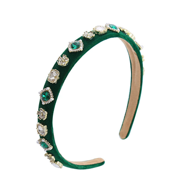Hairband Rhinestone Geometric Light Luxury Style