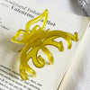 Hairpin Acetate Butterfly Print Highend For Women