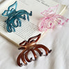 Hairpin Acetate Butterfly Print Highend For Women