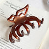 Hairpin Acetate Butterfly Print Highend For Women