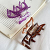 Hairpin Acetate Butterfly Print Highend For Women