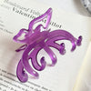 Hairpin Acetate Butterfly Print Highend For Women