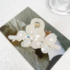 Hairpin Acetic Acid Material Diamond Decoration Sweet Style Flower Design For Women